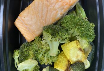 Basic Salmon with Broccoli