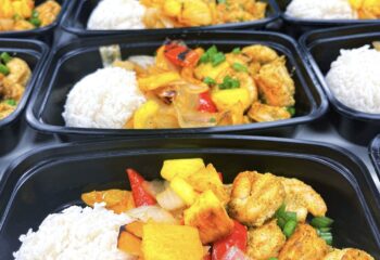 Jerk Pineapple Shrimp