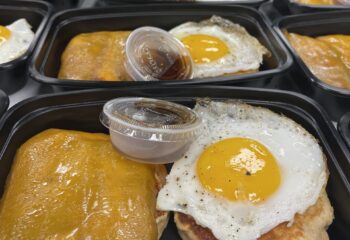 Maple Griddle Cake Breakfast Sandwich