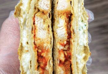 Chicken Parmesan Ricotta Sandwich Pocket