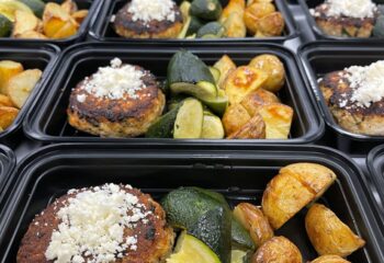 Spinach Feta Chicken Burger