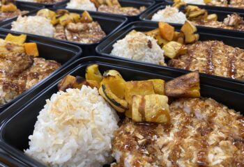 Sticky Pomegranate Coconut Chicken