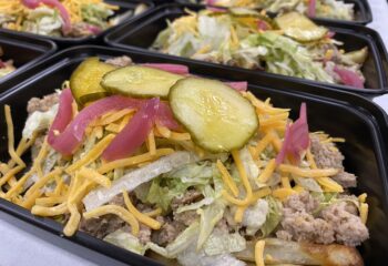 Turkey Cheeseburger Bowl