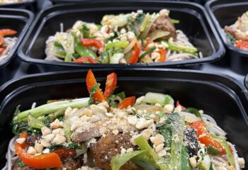Cashew Chicken Noodle Stir Fry