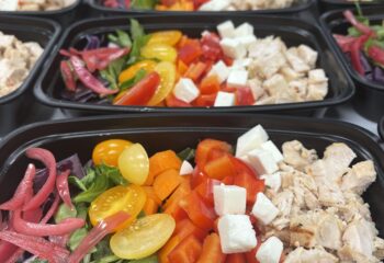 Italian Chopped Rainbow Chicken Salad