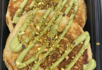 Pistachio Protein Pancakes
