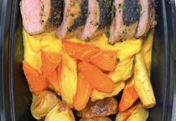 Pork Tenderloin with Carrot-Parsnip Puree