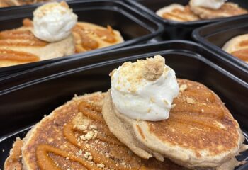 Pumpkin Pie Protein Pancakes