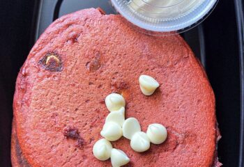 Red Velvet Protein Pancakes