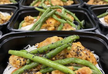 Sesame Chicken with Noodles