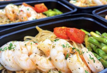 Shrimp Scampi with Linguine