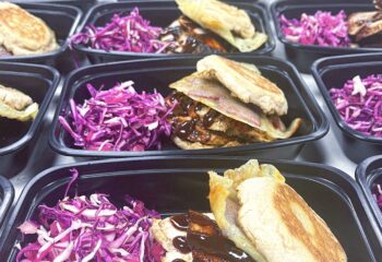 Strawberry BBQ Chicken Club Sandwich