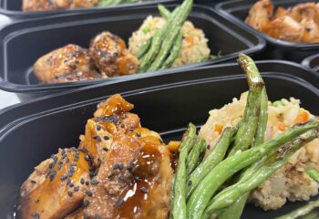 Teriyaki Salmon Bites