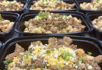 Turkeyrizo Salsa Cauliflower Mac and Cheese